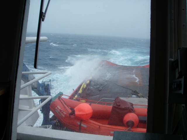 Five Oceans Salvage - CORAL SEA FOS assisting MV IOS
