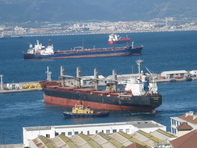 Five Oceans Salvage - MV INSPIRATION I redelivery in Gibraltar