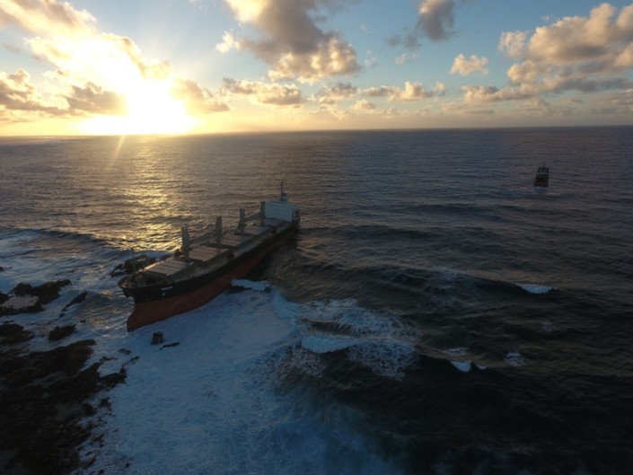 Five Oceans Salvage - MV BENITA connected to IONIAN SEA FOS