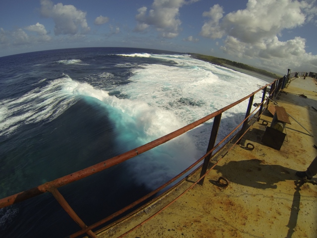 Five Oceans Salvage - MV BENITA aground off Le Bouchon, Mauritius